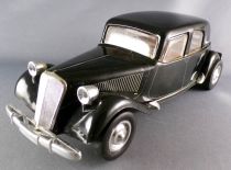 Roman Spain V-308 Citroën Traction Avant Noire 28cm Tole Jouet à Pile en Boite