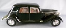 Roman Spain V-308 Citroën Traction Avant Noire 28cm Tole Jouet à Pile en Boite