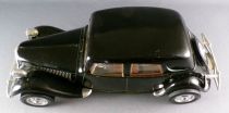 Roman Spain V-308 Citroën Traction Avant Noire 28cm Tole Jouet à Pile en Boite