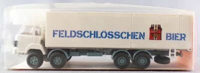 Roskopf 401 Ho 1/87 Camion Saurer D290/330 Blanc 4 Essieux Bi�re Feldschl�sschen Neuf Boite