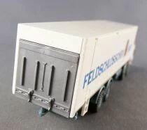 Roskopf 401 Ho 1/87 Camion Saurer D290/330 Blanc 4 Essieux Bi&egrave;re Feldschl&ouml;sschen Neuf Boite