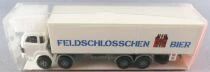 Roskopf 401 Ho 1/87 Saurer D290/330 White Truck Feldschl&ouml;sschen Beer Mint in Box