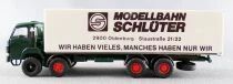 Roskopf 40? Ho 1/87 Saurer D290/330 Green Truck Feldmann Transport Mint in Box