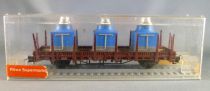 Röwa Ho Db Flat Wagon with 3 Steelworks Box Near Mint in box