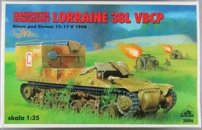 RPM 35056 - WW2 V�hicule Blind� Chasseurs Port�s Lorraine 38L VBCP France 1940 1/35 Neuf Boite