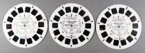 Rue S&eacute;same - 3 Disques View-Master 3D Alphabet sans Pochette R&eacute;f. 4051