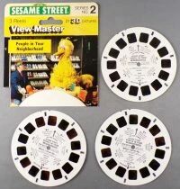 Rue S&eacute;same - 3 Disques View-Master 3D People in your Neighborhood sans Pochette R&eacute;f. 4049