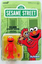 Rue Sésame - Figurine ReAction Super7 - Elmo & Baby David