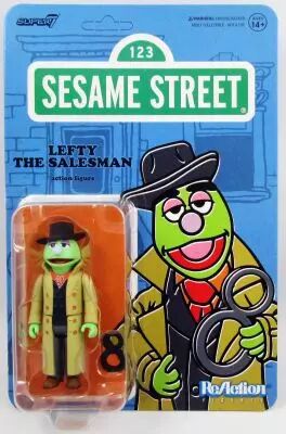 Rue S�same - Figurine ReAction Super7 - Lefty the Salesman