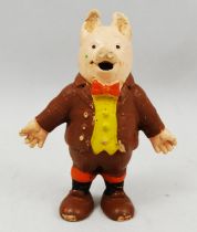 Rupert - Figurine PVC M+B Maia & Borges 1979 - Podgy Pig