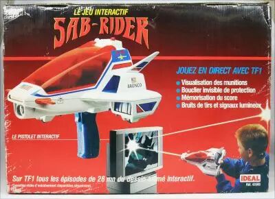 Sab-Rider IDÉAL – Jeu Interactif Vintage MB – Neuf