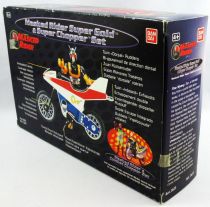 Saban\'s Masked Rider - Bandai - Masked Rider Super Gold & Super Chopper Set