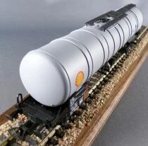 Sachsenmodelle 16283 Ho Sncf Wagon Citerne &agrave; Bogies Zans Shell Marcel Millet Neuf Boite