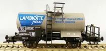 Sachsenmodelle 76418 Ho Sncf Tank Wagon Lambiotte Fr&egrave;res 2 Axles SCwf 573820 Era III Mint in Box