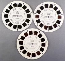 Safari - 3 x View-Master Discs Set Loose Ref. D 127-F