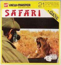 Safari - View-Master 3 Discs Set + Complet Story (GAF) Ref. ND 117 -F