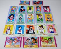 Sailor Moon - Lot de 20 trading cards - Amada et Banpresto 1994