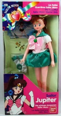Sailor Moon (Les Belles Guerri�res) - Bandai Poup�e 27cm - Sailor Jupiter / Makoto Kino
