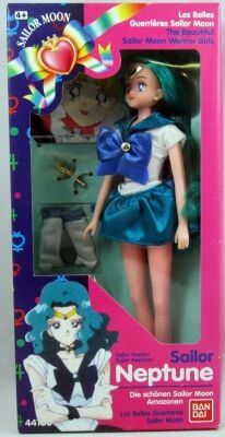 Sailor Moon (Les Belles Guerri�res) - Bandai Poup�e 27cm - Sailor Neptune / Michiru Kaio