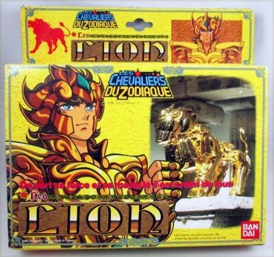 Saint Seiya - Aiolia - Chevalier d\'Or du Lion (Bandai France)