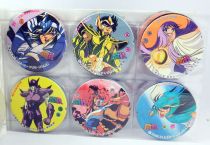 Saint Seiya - Album Collecteur de 30 Pogs - Amada Japon 1988