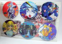 Saint Seiya - Album Collecteur de 30 Pogs - Amada Japon 1988