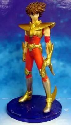 Saint Seiya - Bandai - Agaruma Figure - Pegasus Seiya v.2 \\\'\\\'gold\\\'\\\'
