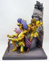 Saint Seiya - Bandai - coldcast resin statue - \ Athena Exclamation Attack\ 