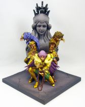 Saint Seiya - Bandai - coldcast resin statue - \ Athena Exclamation Attack\ 