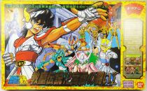 Saint Seiya - Bandai - Family Joy large size board game \ Battle of the Twelve Temples\ 