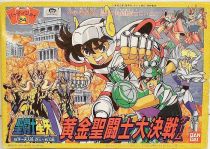 Saint Seiya - Bandai - Jeu de plateau petit format Saint Seiya \'\'La Bataille du Sanctuaire\'\'