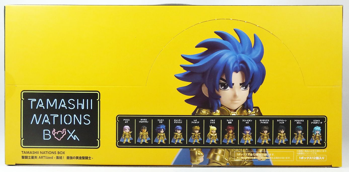 BANDAI TAMASHII NATIONS BOX Saint Seiya ARTlized Gold Saints Complete Set  of 12