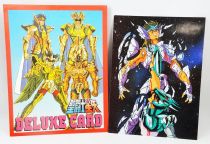 Saint Seiya - Deluxe card with Enveloppe \ The Defeat of Perseus Argol\  - Amada Japan 1988