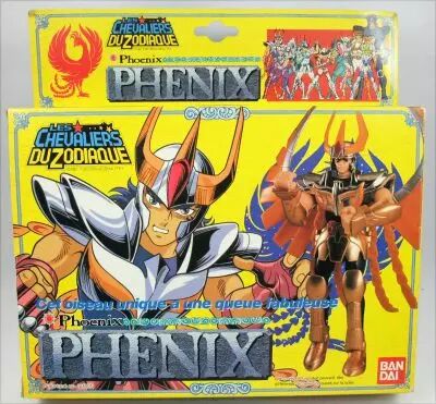 Saint Seiya - Ikki - Chevalier de Bronze du Ph�nix \ version 1\  (Bandai France) (early plain box))