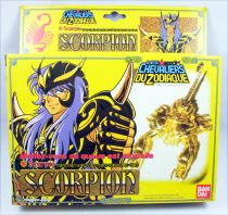 Saint Seiya - Milo - Chevalier d\'Or du Scorpion (Bandai France) (early plain box)