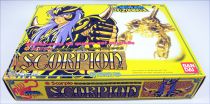 Saint Seiya - Milo - Chevalier d\'Or du Scorpion (Bandai France) (early plain box)