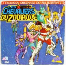 Saint Seiya - Mini-LP Record - Original French TV series Soundtrack - AB Kid records 1988