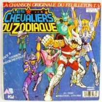 Saint Seiya - Mini-LP Record - Original French TV series Soundtrack - AB Kid records 1988