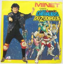 Les Chevaliers du Zodiaque - Disque 45Tours - Bande Originale (Bernard Minet) - AB Kid 1988