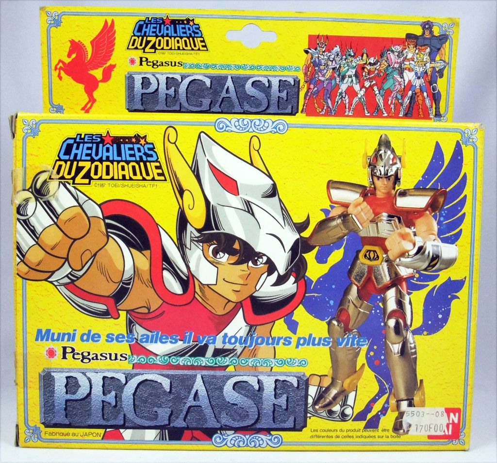 Saint seiya Vintage Bandai 1986 Pegase Pegasus Plastic Parts Pièces armure 