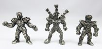 Saint Seiya - Popy Bandai - Lot de 10 Figurines Miniatures en métal