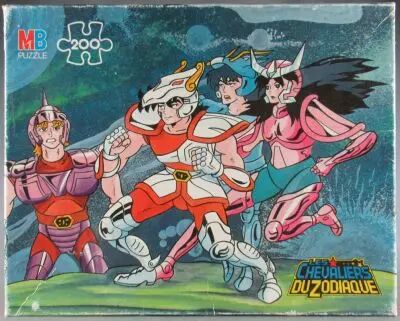 Saint Seiya - Puzzle MB R�f.3764.21 - Jabu, Seiya, Shiryu et Shun