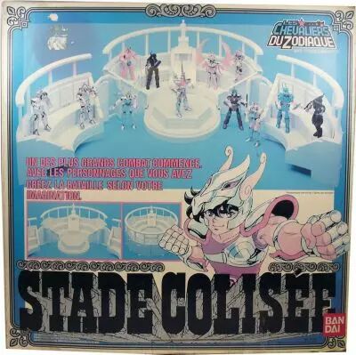 Stade Colisée Saint Seiya – Bandai – Vintage – En Boîte – Occasion