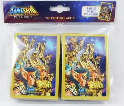 Saint Seiya - Yoka by Tsume - Jeu de cartes Deck Building : 200 Prot�ge-Cartes Chevaliers d\'Or