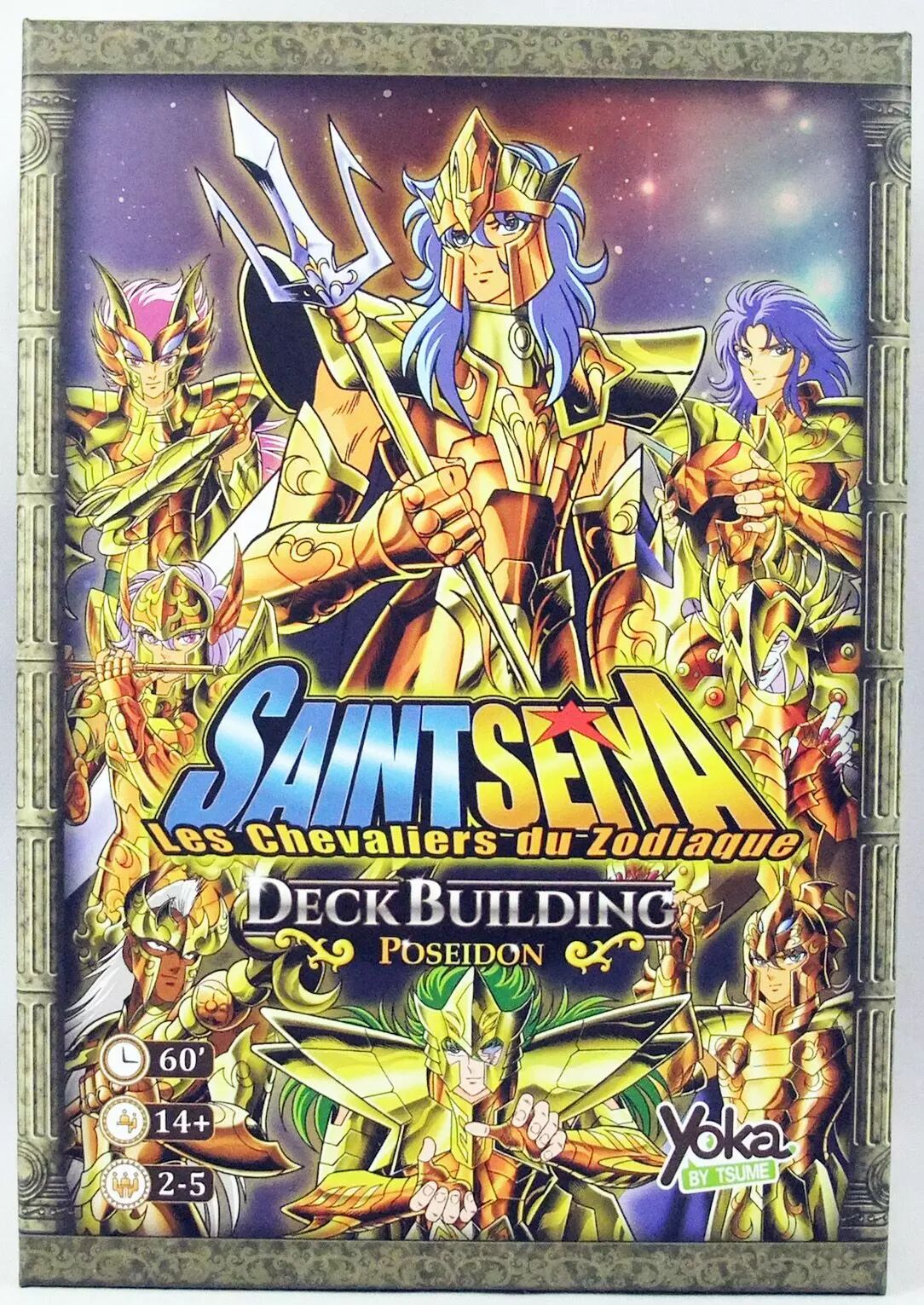 Saint Seiya Deckbuilding – Espansione Poseidon – Gioco Di Carte In Francese, 2-5 Giocatori, 60 Min