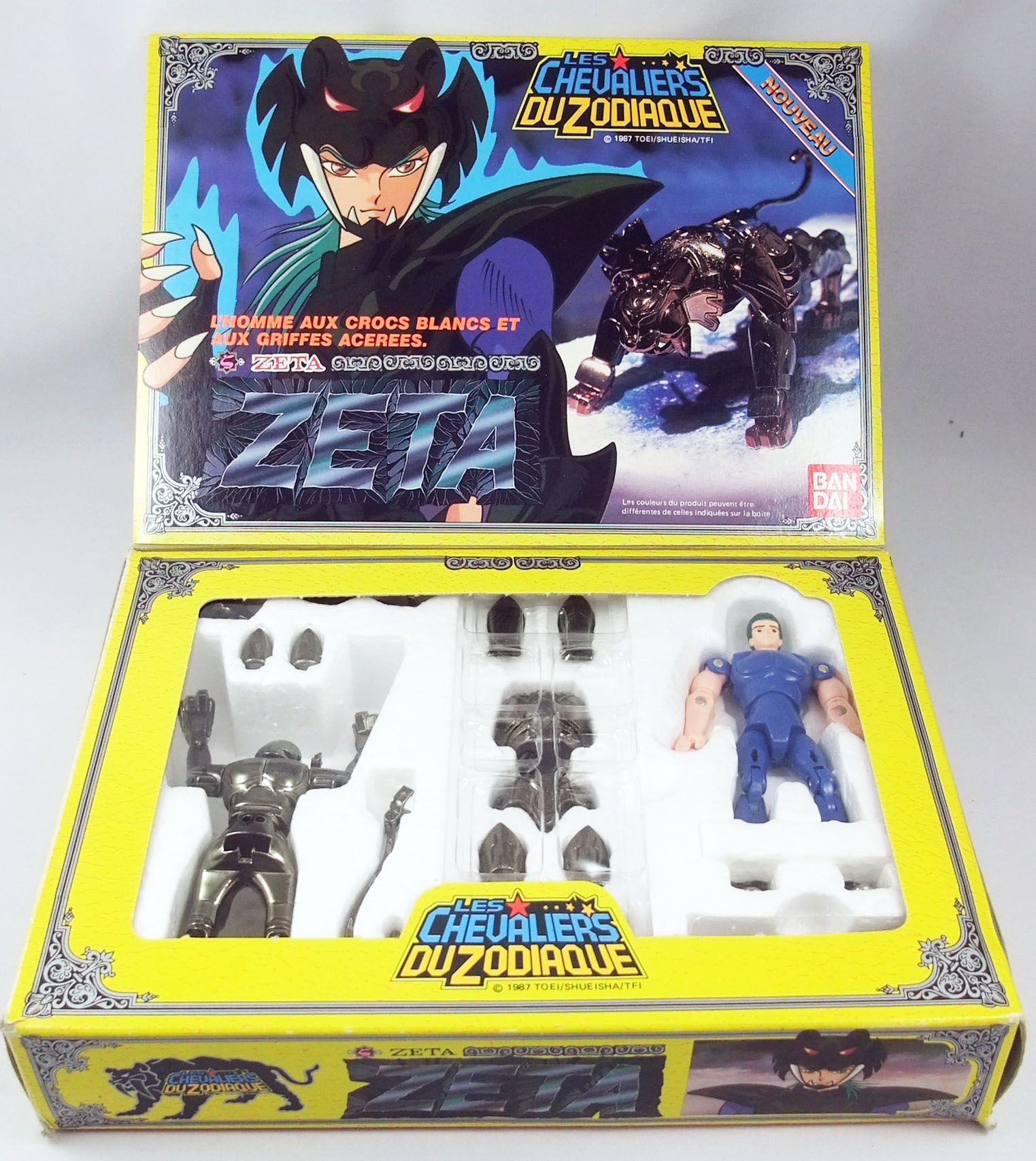 FIGURINE SAINT SEIYA CHEVALIER DU ZODIAQUE MILO DU SCORPION (2) EN LOOSE  COMPLET ANNEE 87 BANDAI - CHEVALIERS