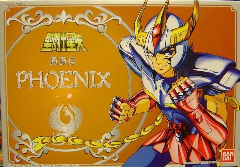 SAINT SEIYA AF BRONZE SAINT PHOENIX IKKI FIGURE BANDAI 1988 JAPAN