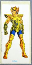 Saint Seiya Knights of the Zodiac - Chewing-gum sticker May Bonneuil France 1988 - Leo Aiolia