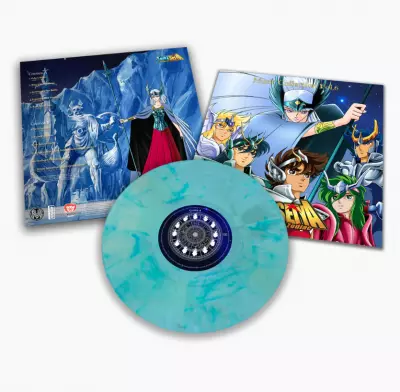 Saint Seiya Les Chevaliers du Zodiaque - Disque vinyl 33T Couleur - Music Collection vol.6 - Toei Animation Microids Records