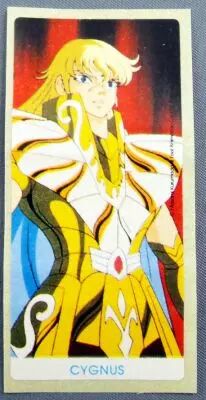 Saint Seiya Les Chevaliers du Zodiaque - Stickers de chewing-gum May Bonneuil France 1988 - Shaka de la Vierge